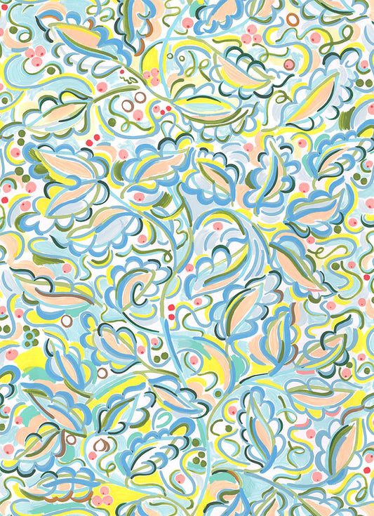 Enchanted Leaves, wallpaper