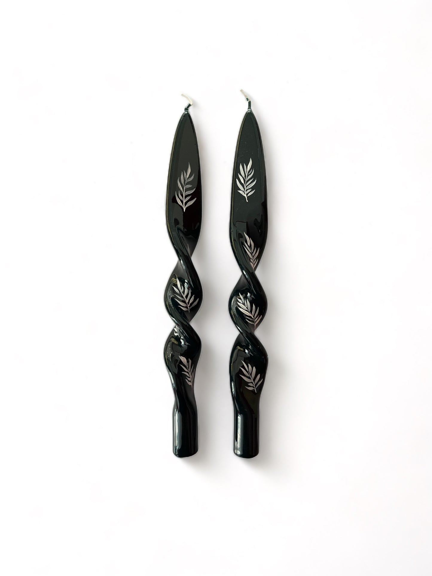 Twist Candles, Set of 2