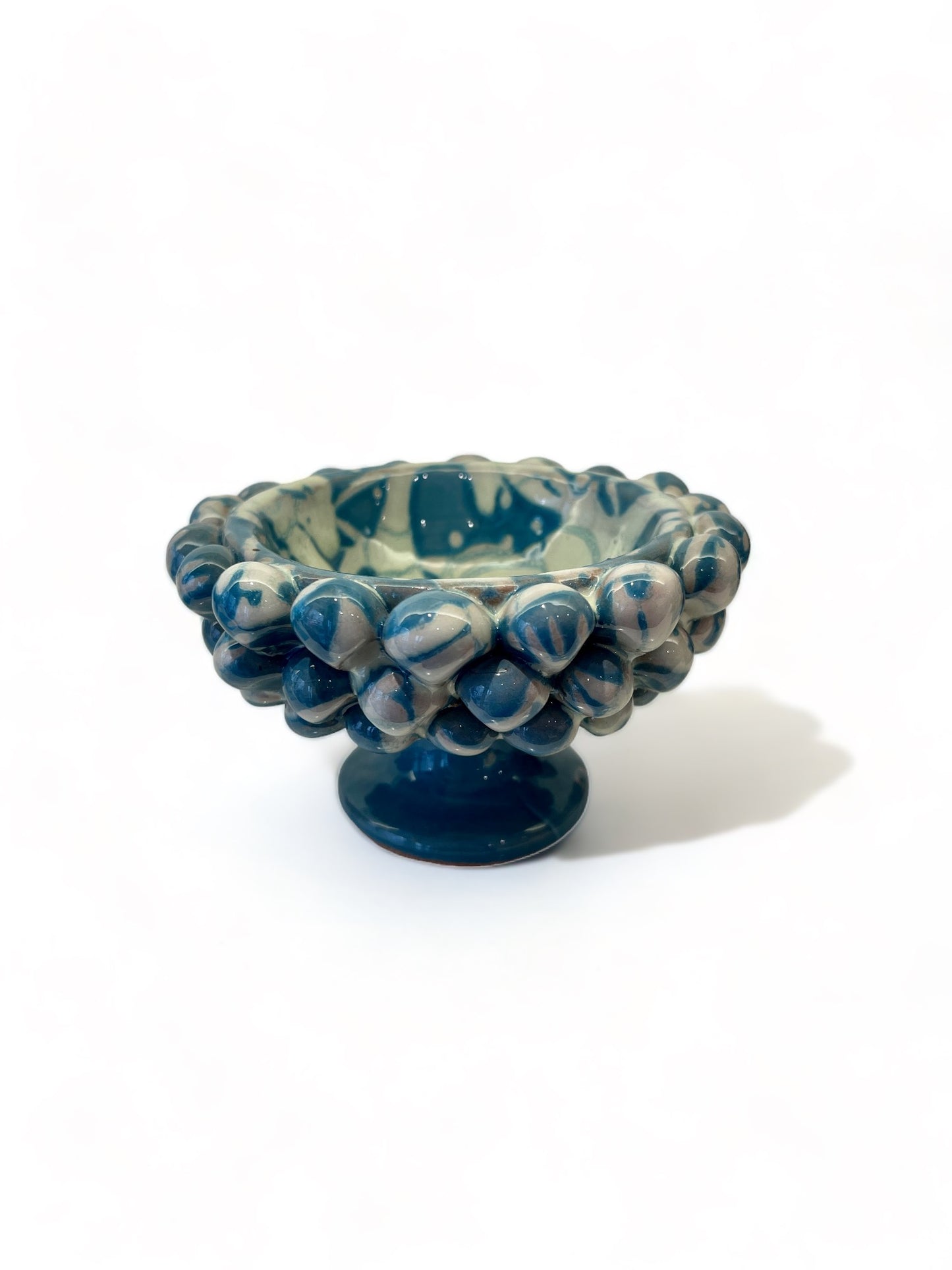 Mini Sicilian Pine Cone Pedestal Bowl, 7 cm