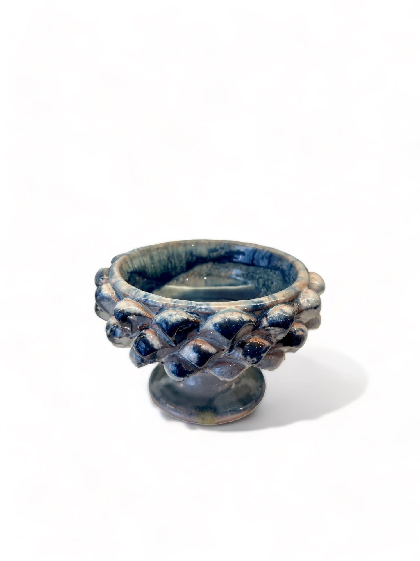 Mini Sicilian Pine Cone Pedestal Bowl, 7 cm