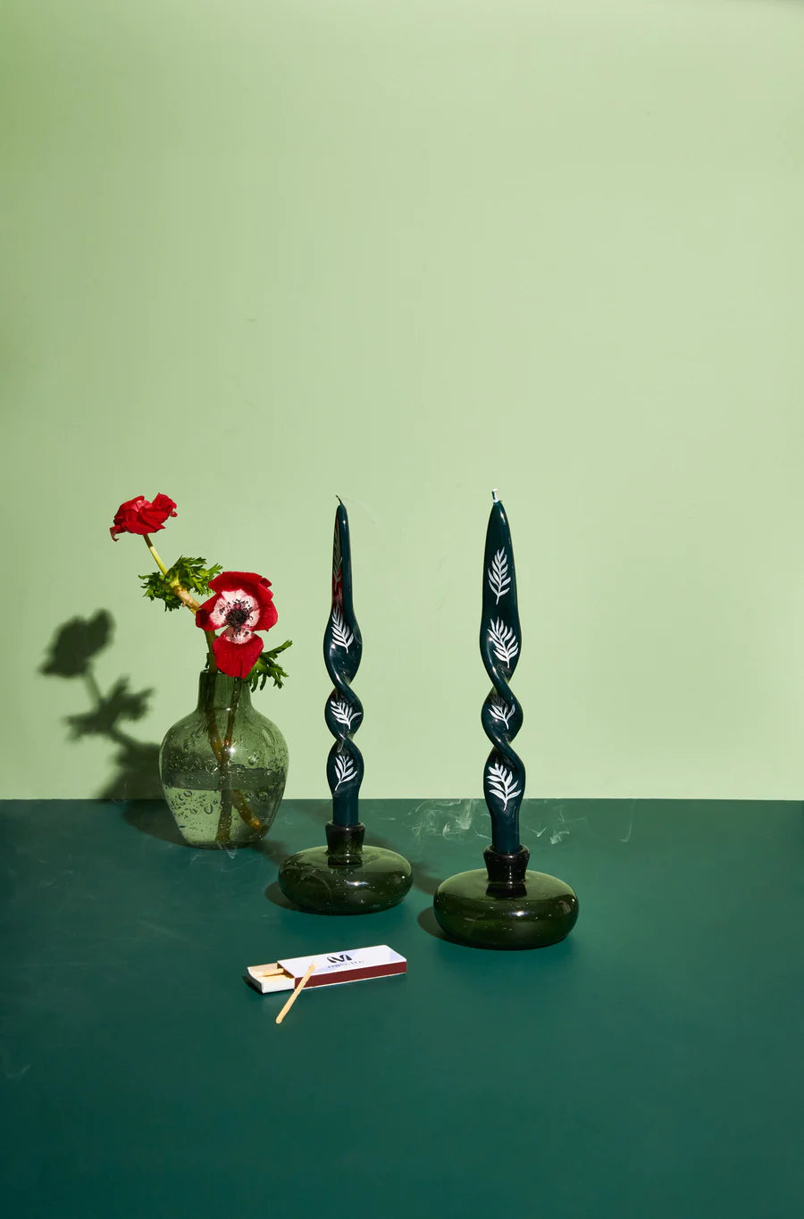 Twist Candles, Set of 2