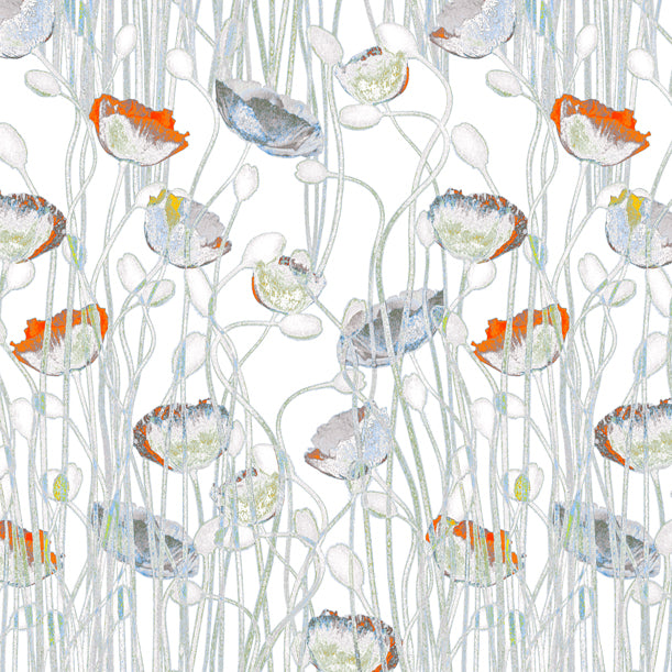 Poppies, Cotton | Linen