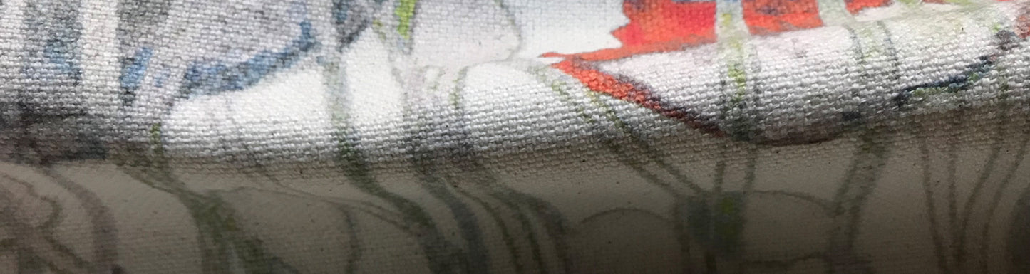 Poppies, Cotton | Linen