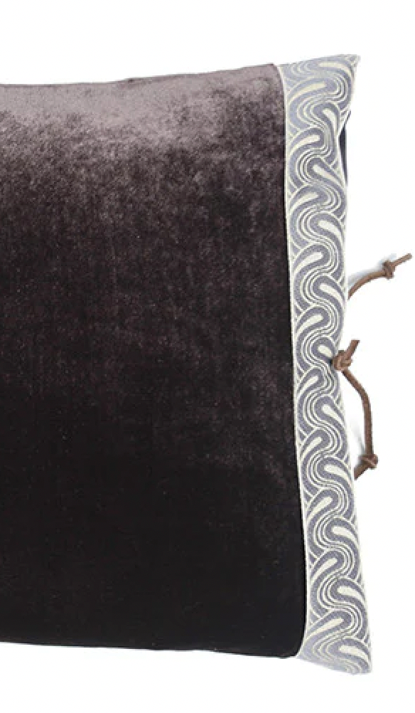 Silk Velvet Cushion, Dusk